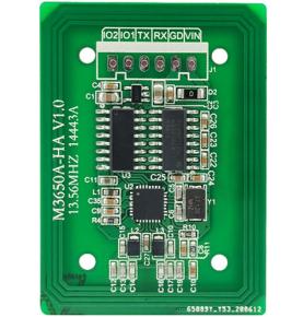 IC カード リーダー モジュール RFID 高周波非接触 S50 読み取りおよび書き込み誘導シリアル ポート RS232 TTL