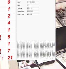 RFID血液バッグ管理ソリューション