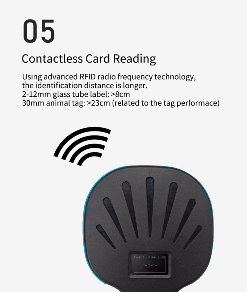 多機能ハンドヘルド RFID 動物タグ リーダー 6