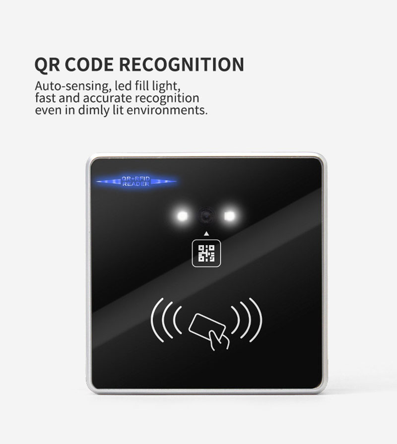 多目的 QR コード スキャン RFID アクセス コントロール リーダー 4