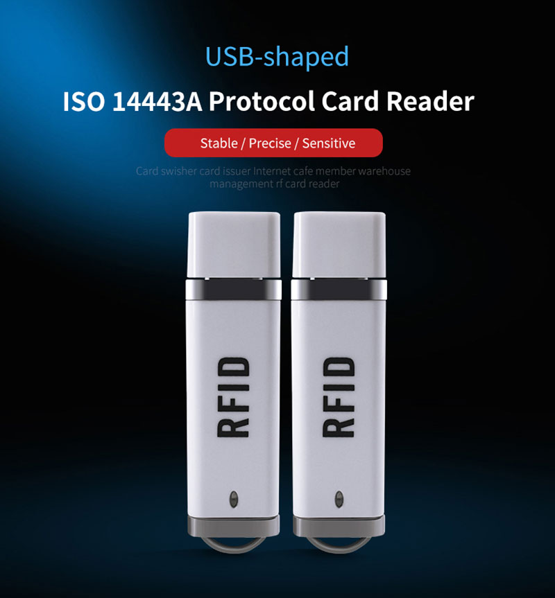 USB 形状 RFID ミニ カード リーダー