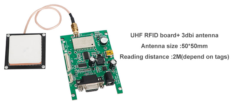 シングル チャネル RFID リーダー モジュール UHF 無線周波数 識別携帯電話コンピュータ組み込み UHF カード リーダー モジュール 5