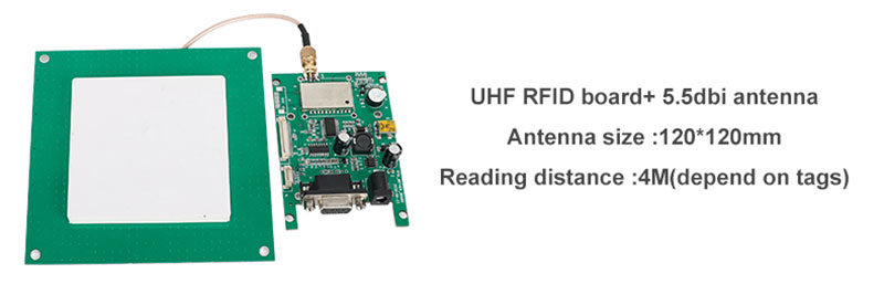 シングル チャネル RFID リーダー モジュール UHF 無線周波数 識別携帯電話コンピュータ組み込み UHF カード リーダー モジュール 8