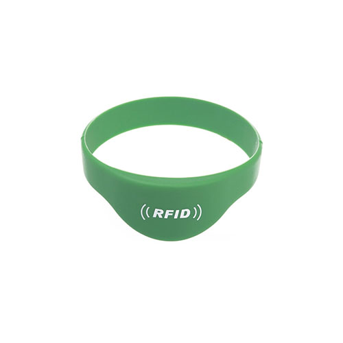 RFID シリコン半円リストバンド 3