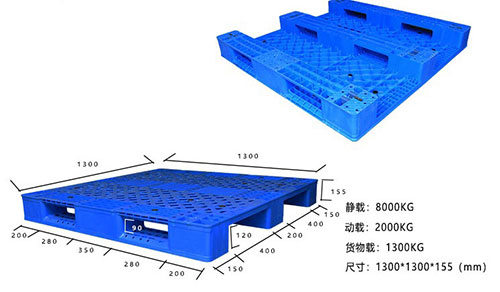 RFID jack slot with electronic label tray Conveyor palletizer stacker shuttle car use pallet