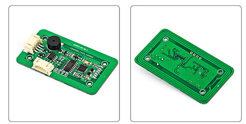 RFID リーダー モジュール NFC カード リーダー モジュール 14443A プロトコル ソリューション RS485 インターフェイス 2