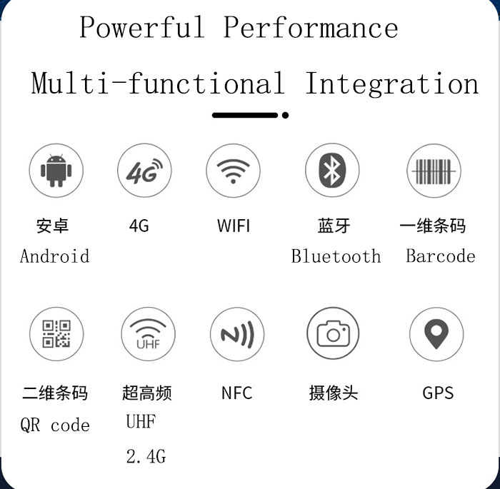 2.4G アクティブ ハンドヘルド RFID リモート ハンドヘルド ターミナル ハンドヘルド PDA