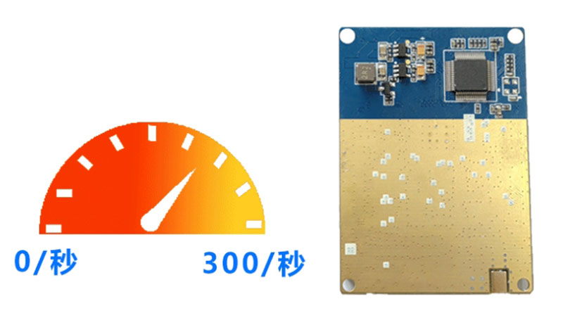 UHF rfid モジュール長距離リーダー マルチ チャネル無線周波数識別モジュール電子タグリーダー 5