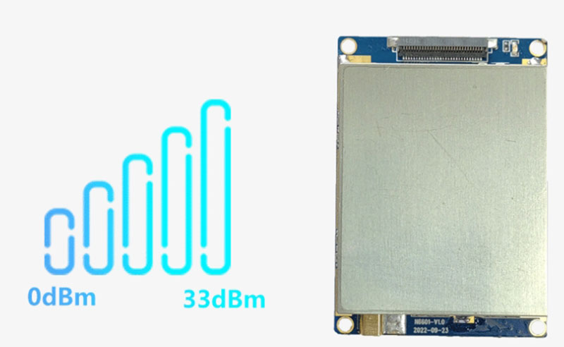 UHF rfid モジュール長距離リーダー マルチ チャネル無線周波数識別モジュール電子タグリーダー 6