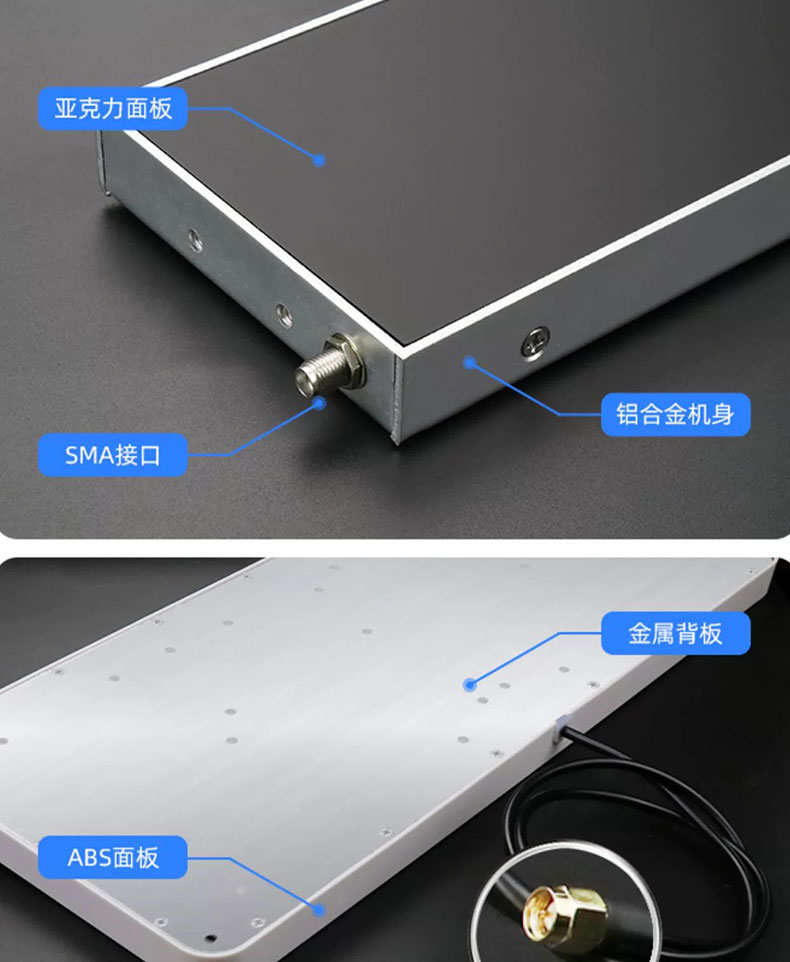  低価格 RFID フラットパネル盗難防止アクセスドア 915M 超高周波ロングストリップ近距離アンテナスーパーマーケット新しい小売棚ファイリングキャビネット管理 5