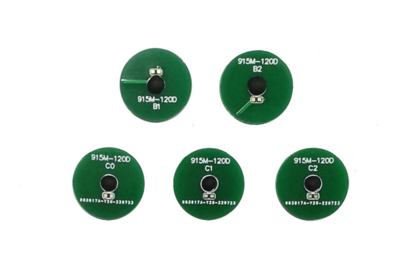 12mm 高温耐性 UHF タグ PCB 材料 RFID 電子 タグプロトコル ISO/IEC18000-6