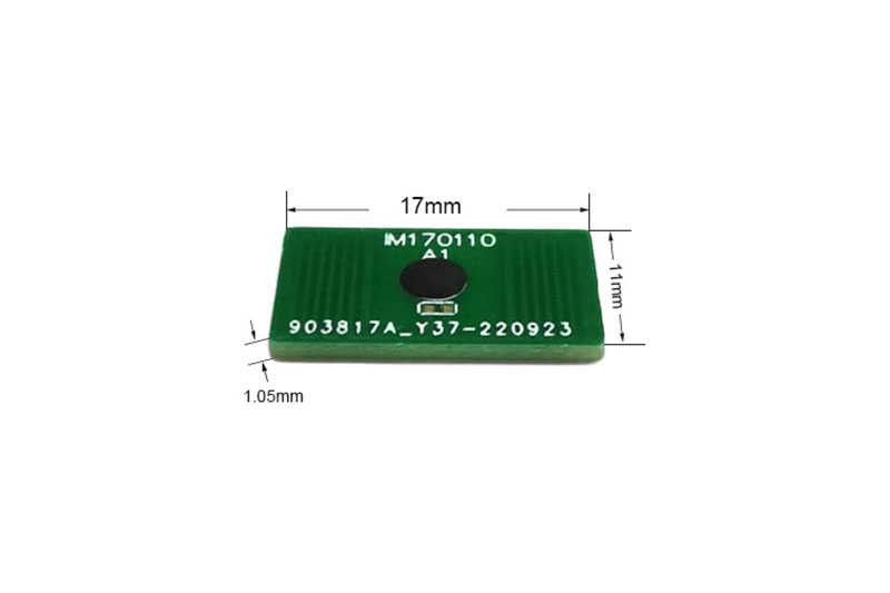 11*17MM UHF RFID タグ PCB アンチメタル -金属タグ資産管理高温耐性R6Pチップ2