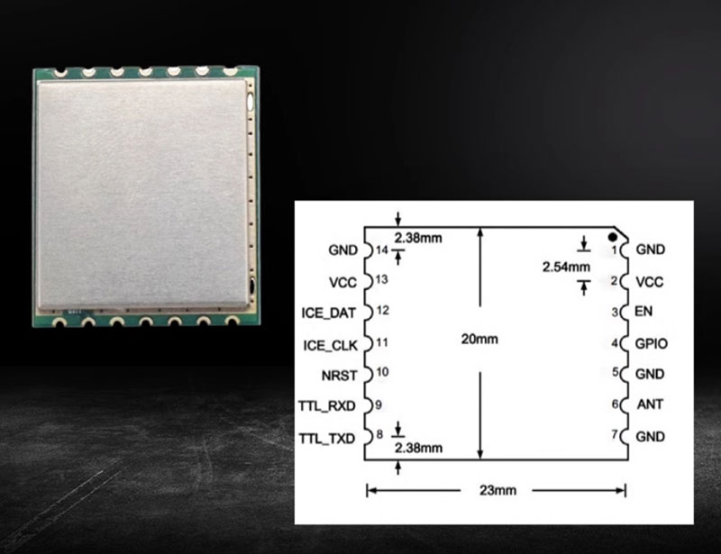 UHF RFID リーダー モジュール Bluetooth WiFi 無線周波数電子タグ リーダー TTL無線周波数識別モジュール